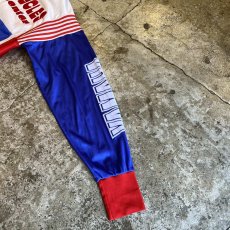 画像7: 【YAMAHA】3 COLOR PATTERN FLOCKY LOGO DESIGN MOTOCROSS L/S TOPS / Ladies M(1) / MADE IN FRANCE (7)