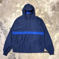 画像1: COLOR SWITCHED NYLON ANORAK PARKA / Mens L (1)