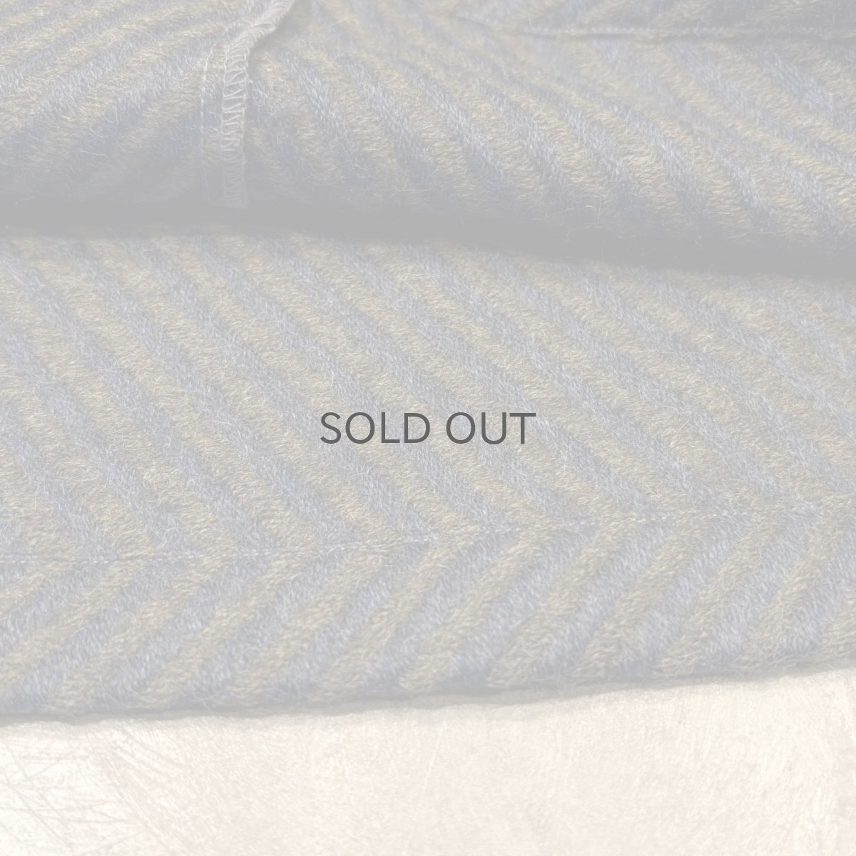 画像8: ALL OVER PATTERN OPEN COLOR WOOL L/S SHIRT / Mens M (8)