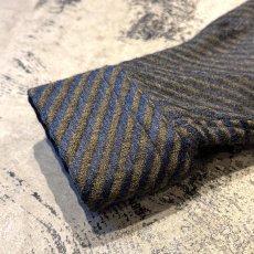 画像7: ALL OVER PATTERN OPEN COLOR WOOL L/S SHIRT / Mens M (7)