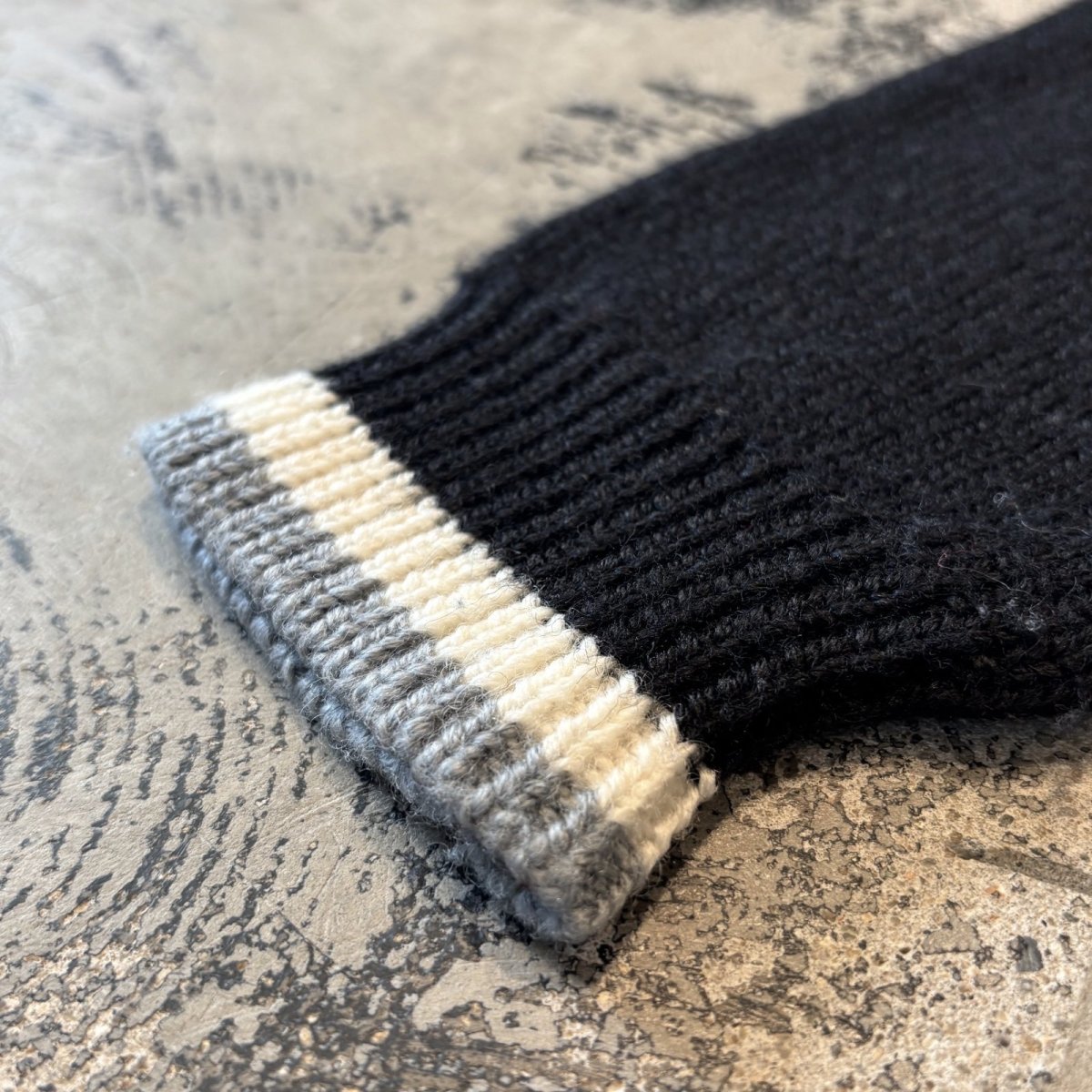 画像7: "RAIDERS" LOGO FRONT WOOL KNIT SWEATER / Mens L (7)