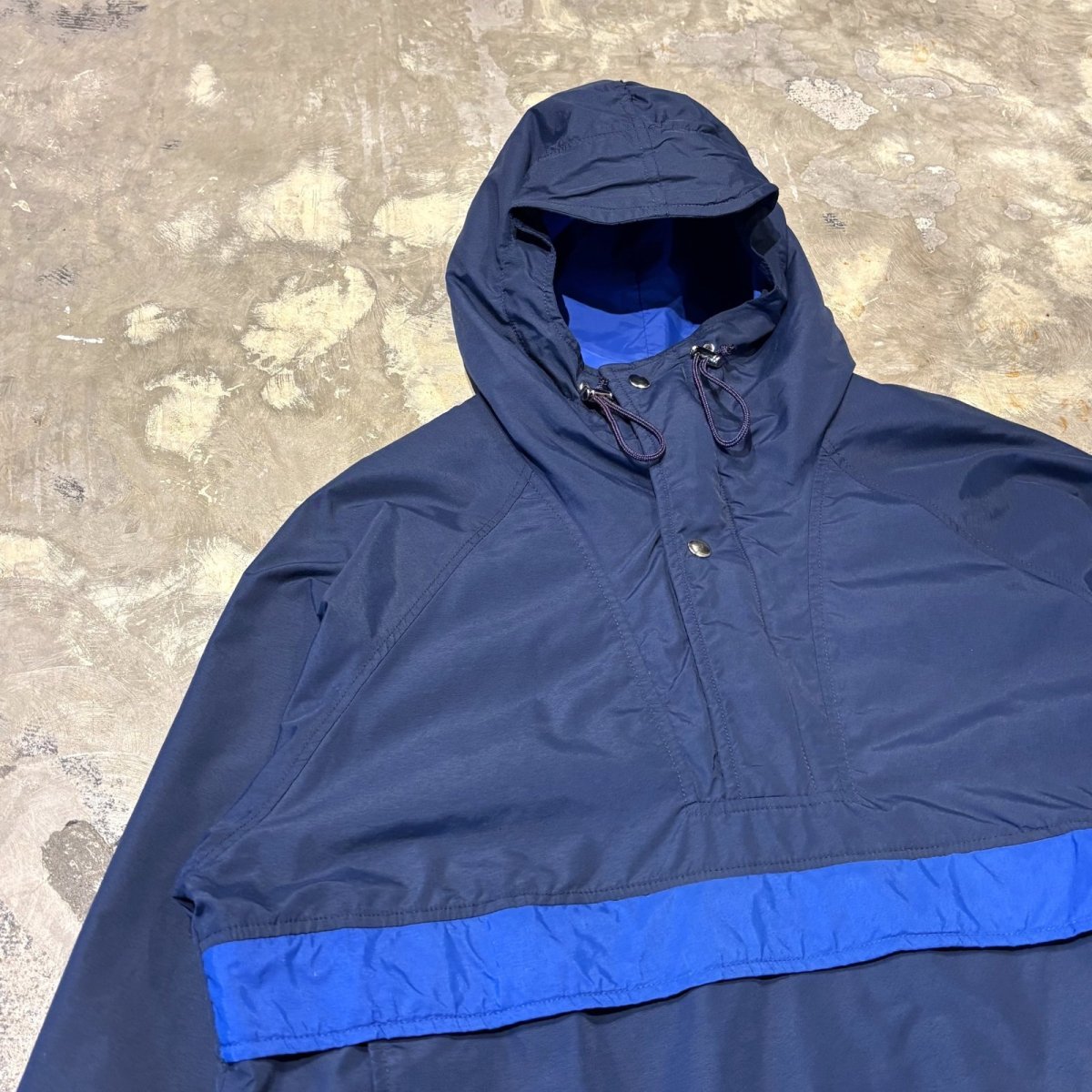 画像3: COLOR SWITCHED NYLON ANORAK PARKA / Mens L (3)
