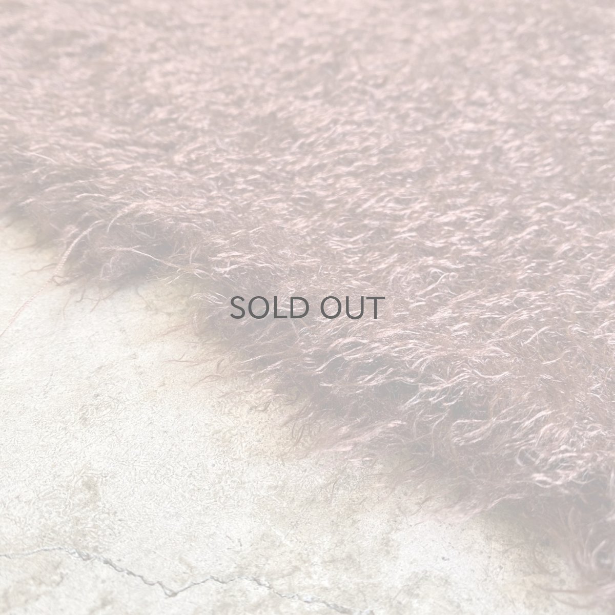 画像10: BROWN COLOR SHAGGY BACK SLIT LONG SKIRT / W24~W35 (10)