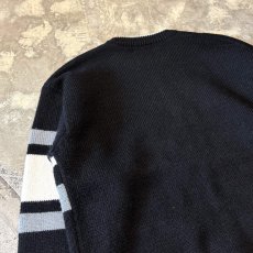 画像9: "RAIDERS" LOGO FRONT WOOL KNIT SWEATER / Mens L (9)