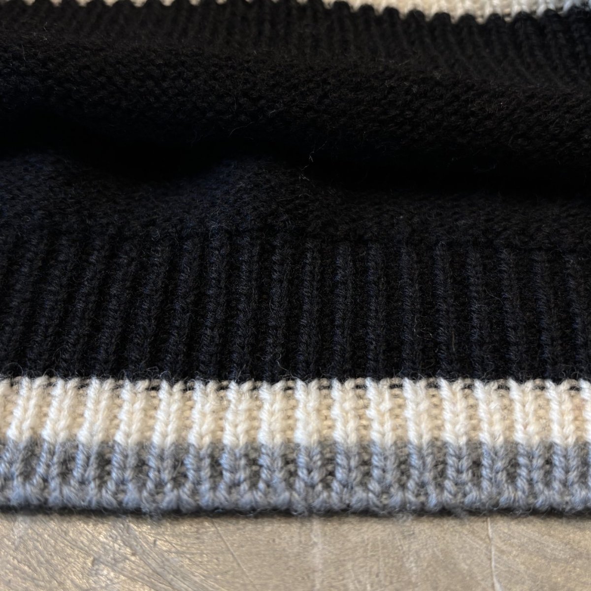 画像8: "RAIDERS" LOGO FRONT WOOL KNIT SWEATER / Mens L (8)