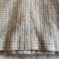 画像10: PALE TONE CHECK PATTERN DESIGN DOUBLE JACKET / Ladies M  (10)