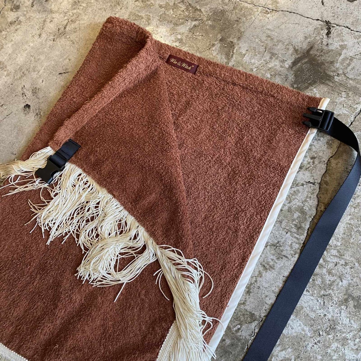 画像6: 【Wiz&Witch】"WANDERER" FRINGE WRAP SKIRT / FREE (6)