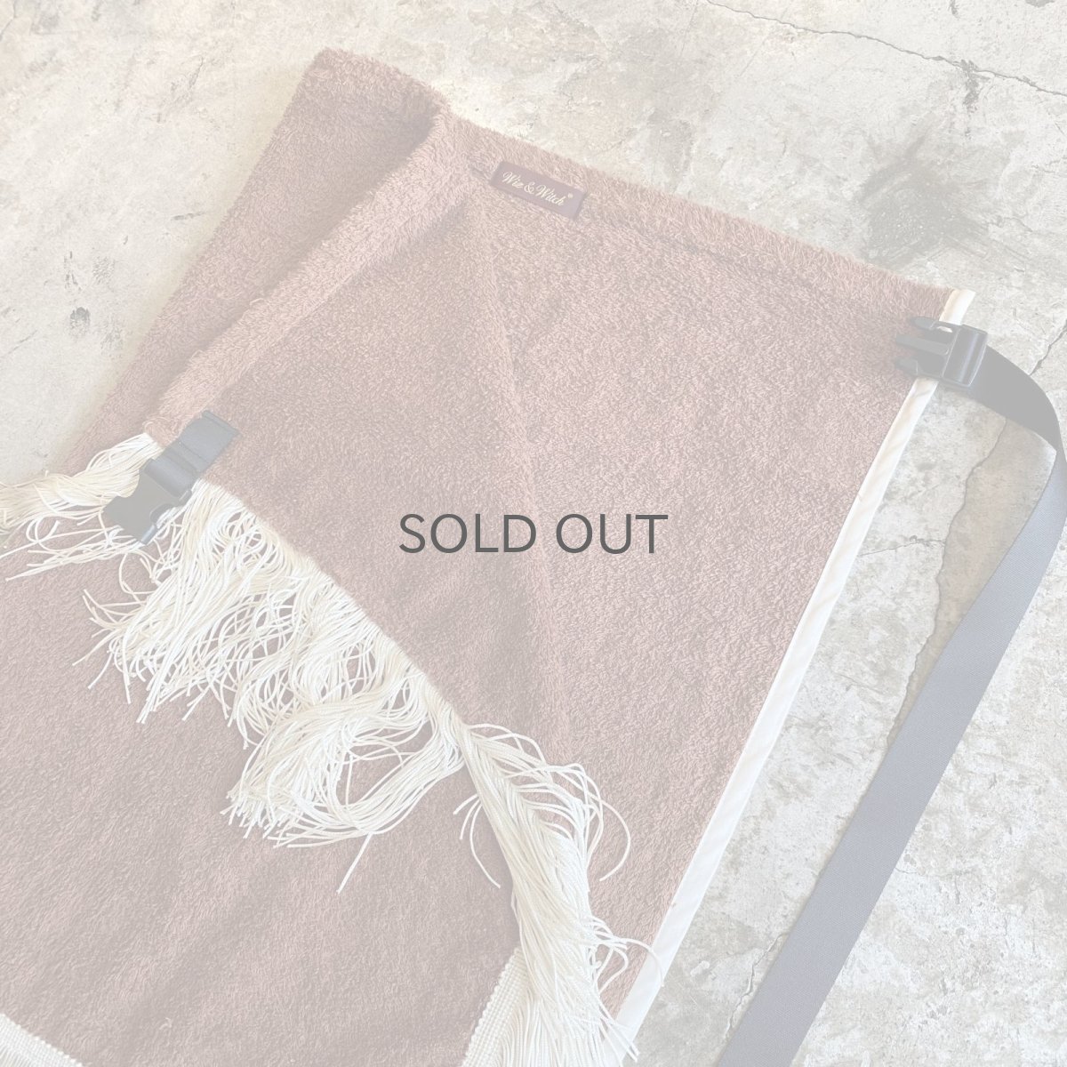 画像6: 【Wiz&Witch】"WANDERER" FRINGE WRAP SKIRT / FREE (6)