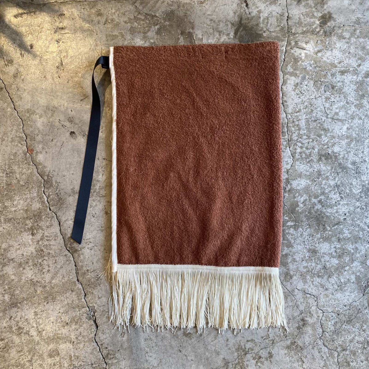 画像2: 【Wiz&Witch】"WANDERER" FRINGE WRAP SKIRT / FREE (2)