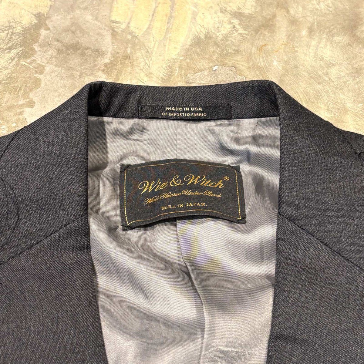 画像10: 【Wiz&Witch】"UNITED" GRUNGE TAYLOR JACKET / OS (10)