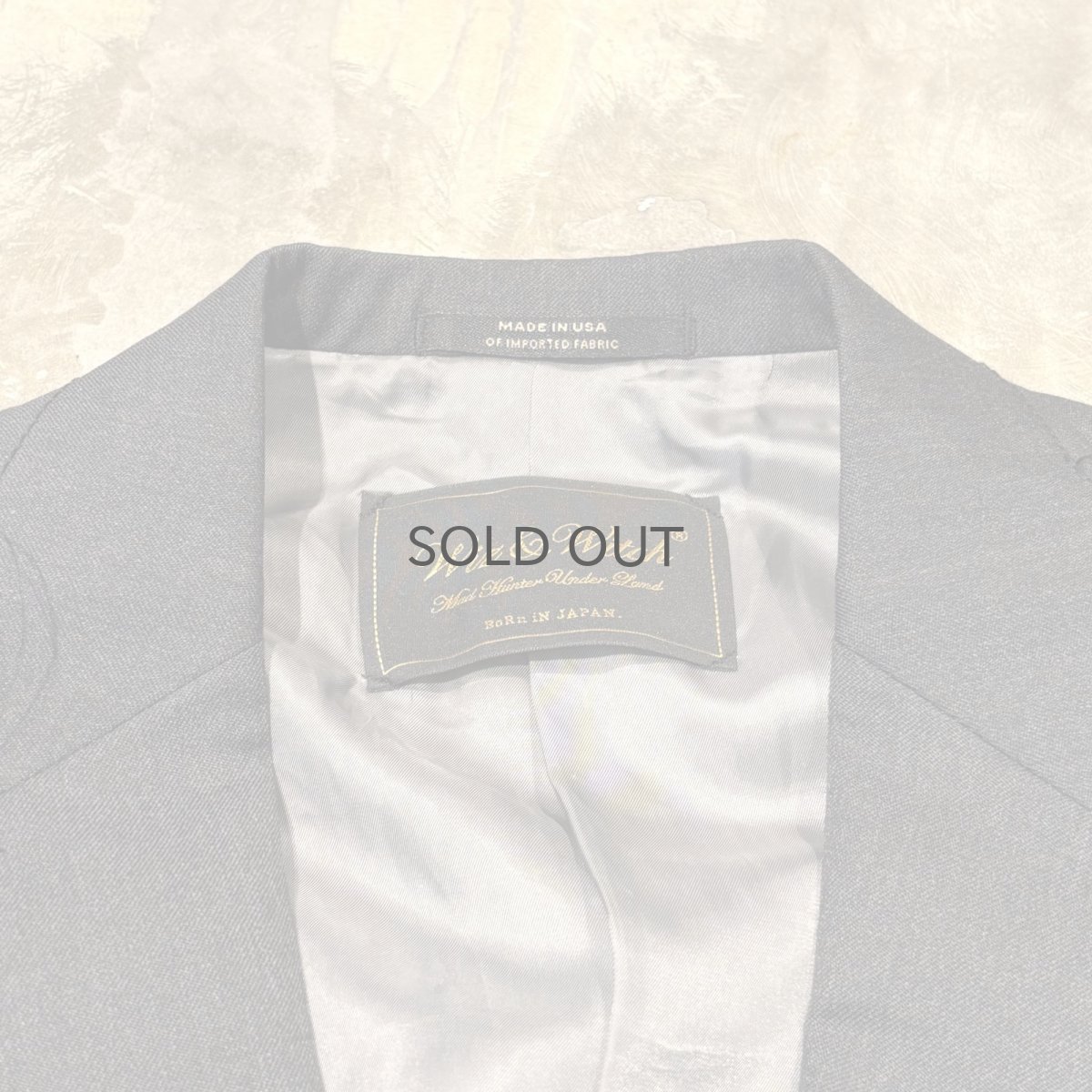 画像10: 【Wiz&Witch】"UNITED" GRUNGE TAYLOR JACKET / OS (10)