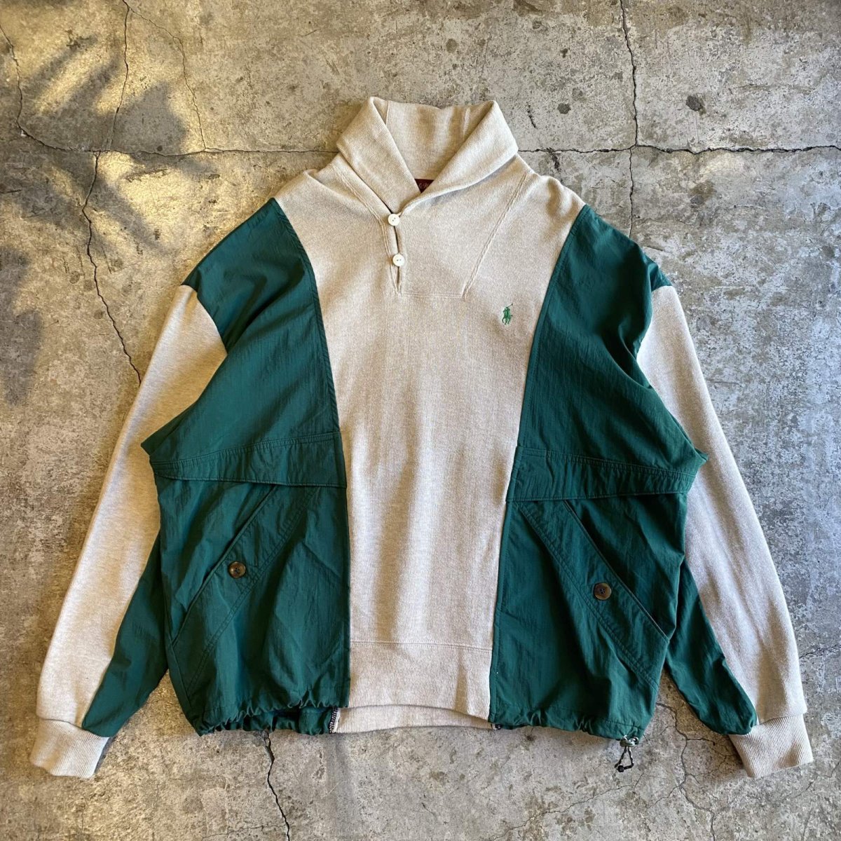 画像1: 【Wiz&Witch】"UNITED" TWO FACE SWEATER ~Ralph Lauren / OS (1)