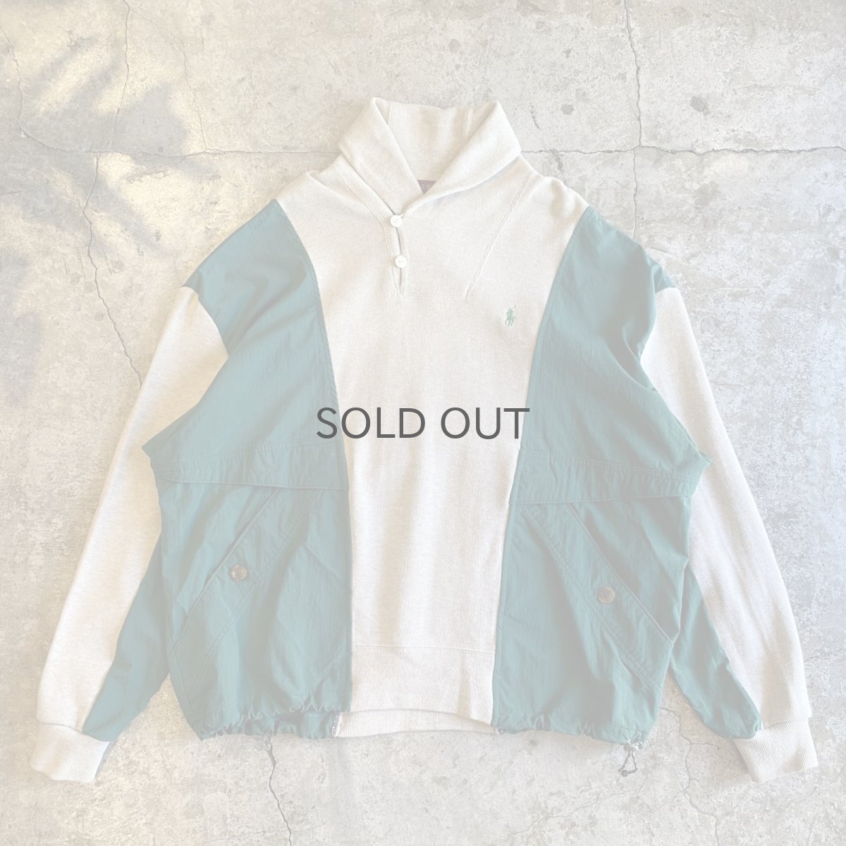 画像1: 【Wiz&Witch】"UNITED" TWO FACE SWEATER ~Ralph Lauren / OS (1)