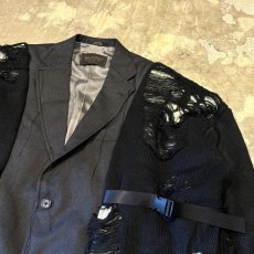 画像4: 【Wiz&Witch】"UNITED" GRUNGE TAYLOR JACKET / OS (4)