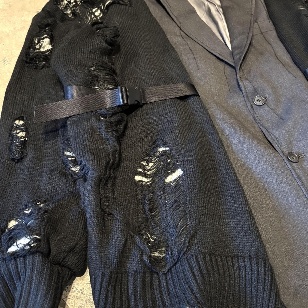 画像5: 【Wiz&Witch】"UNITED" GRUNGE TAYLOR JACKET / OS (5)