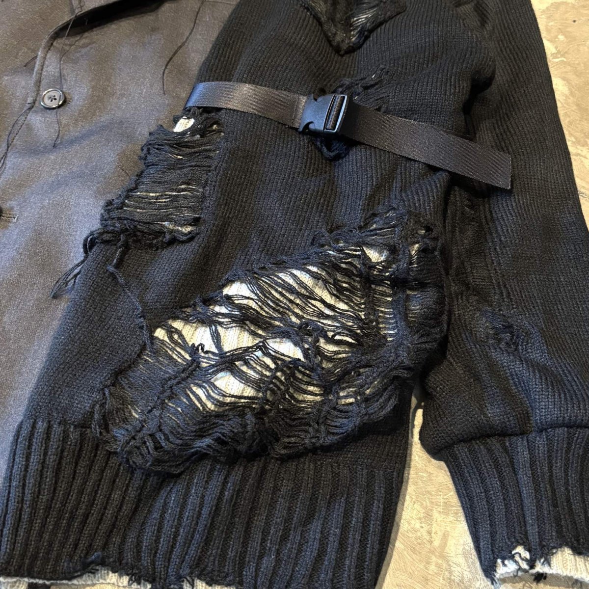 画像6: 【Wiz&Witch】"UNITED" GRUNGE TAYLOR JACKET / OS (6)