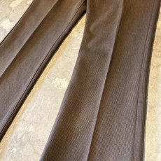 画像6: ~80's【LEE】BROWN COLOR HERRINGBONE PATTERN SLACKS / W30 (6)