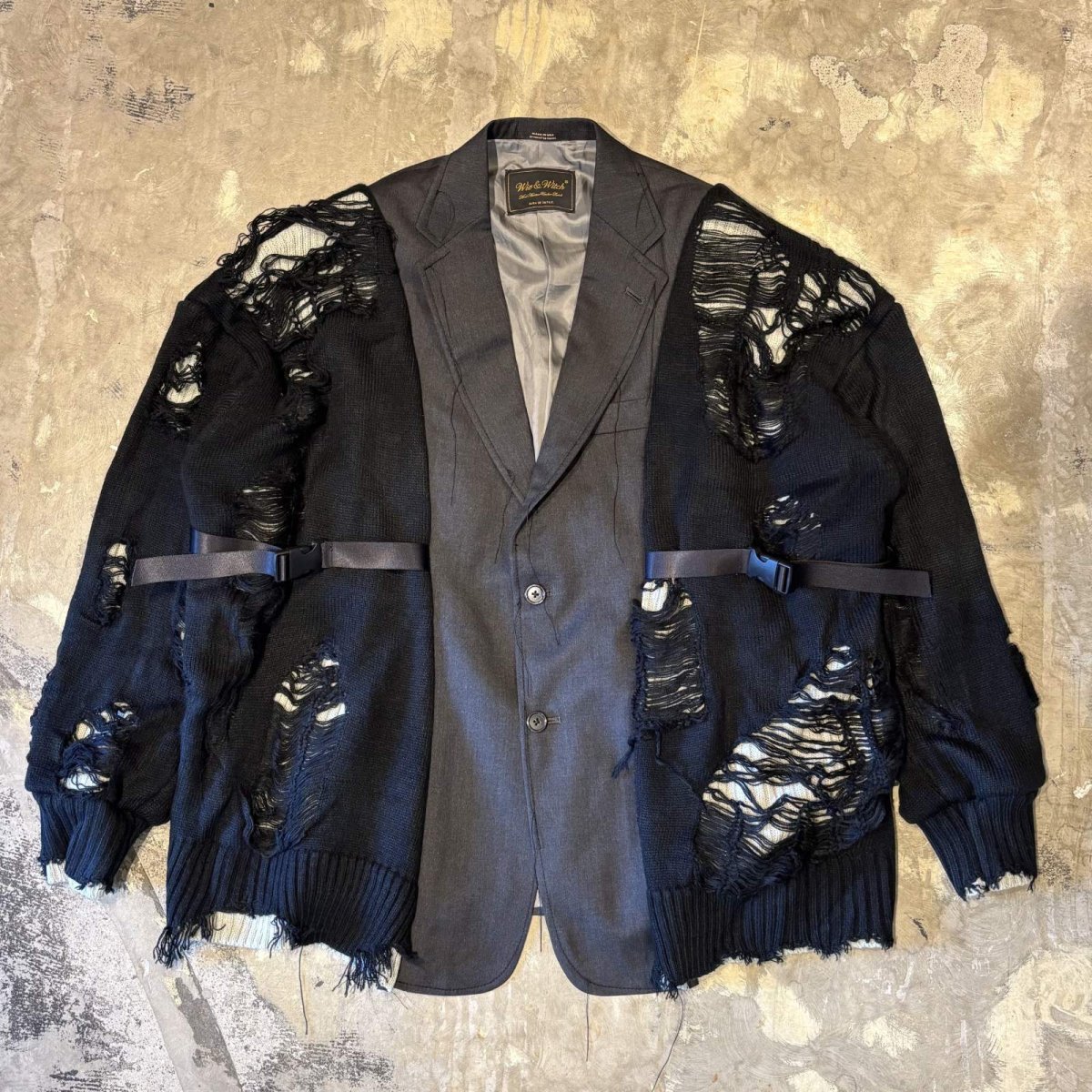 画像1: 【Wiz&Witch】"UNITED" GRUNGE TAYLOR JACKET / OS (1)