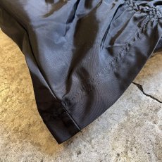 画像3: FRONT GATHER DOUBLE ZIP UP DESIGN NYLON LONG SKIRT / W24~W26 (3)