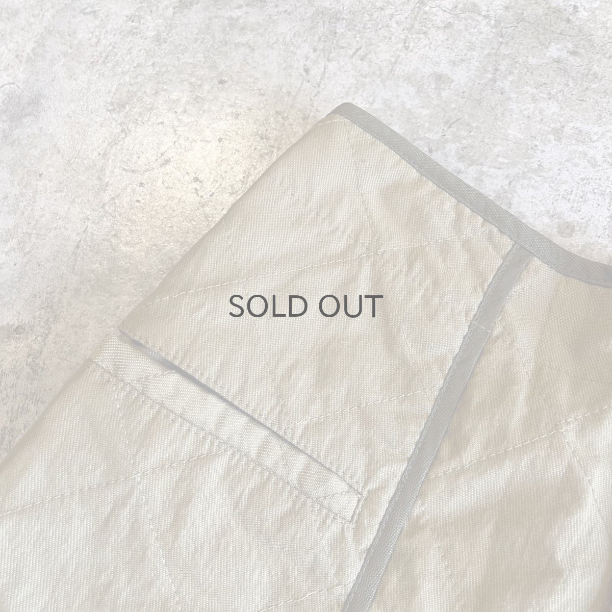 画像7: 4 POCKET POINT SLIT DESIGN QUILTING LONG SKIRT / W26~W29 (7)