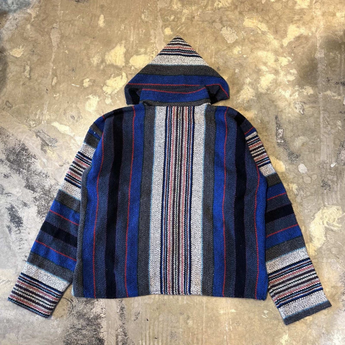 画像2: MULTI COLOR MIX MEXICAN PARKA / Mens XXL (2)