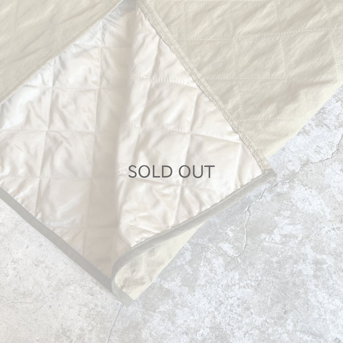 画像5: 4 POCKET POINT SLIT DESIGN QUILTING LONG SKIRT / W26~W29 (5)