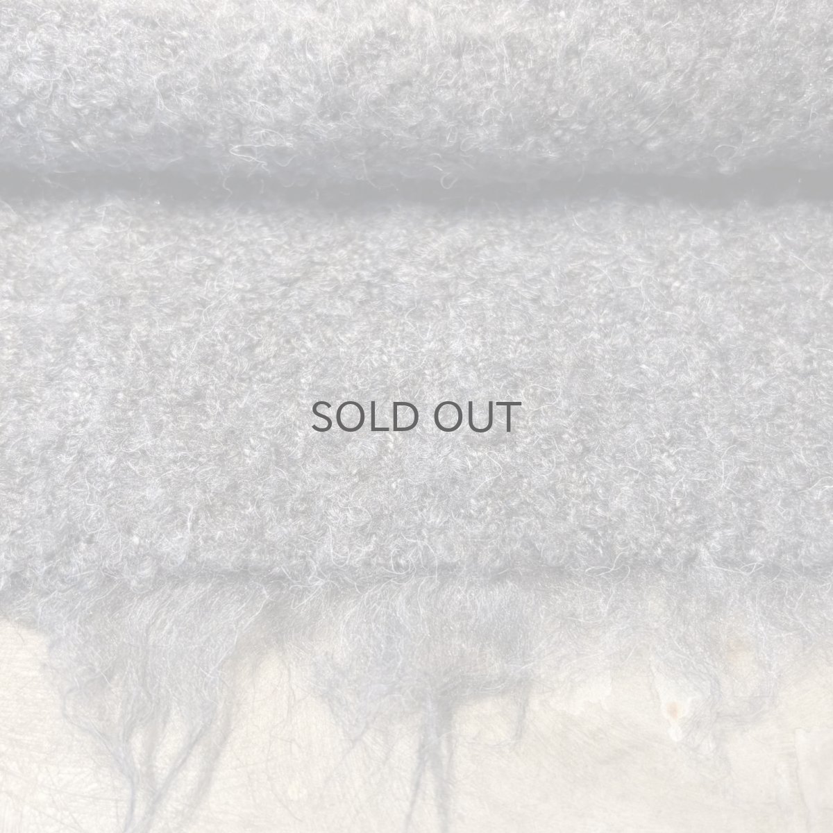 画像8: SLEEVE SWITCHED SHIRT STYLE KNIT CARDIGAN / Mens L (8)