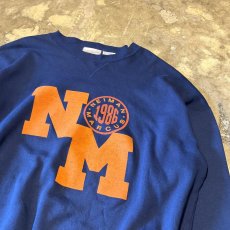 画像4: BICOLOR FRONT LOGO PRINTED SWEAT / Mens L (4)