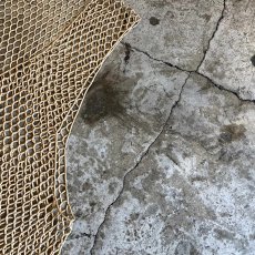 画像9: ALL OVER BAMBOO BEADS MESH DESIGN V NECK VEST / Ladies S~M (9)