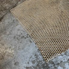 画像4: ALL OVER BAMBOO BEADS MESH DESIGN V NECK VEST / Ladies S~M (4)