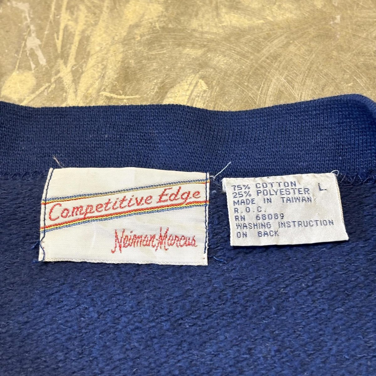 画像10: BICOLOR FRONT LOGO PRINTED SWEAT / Mens L (10)