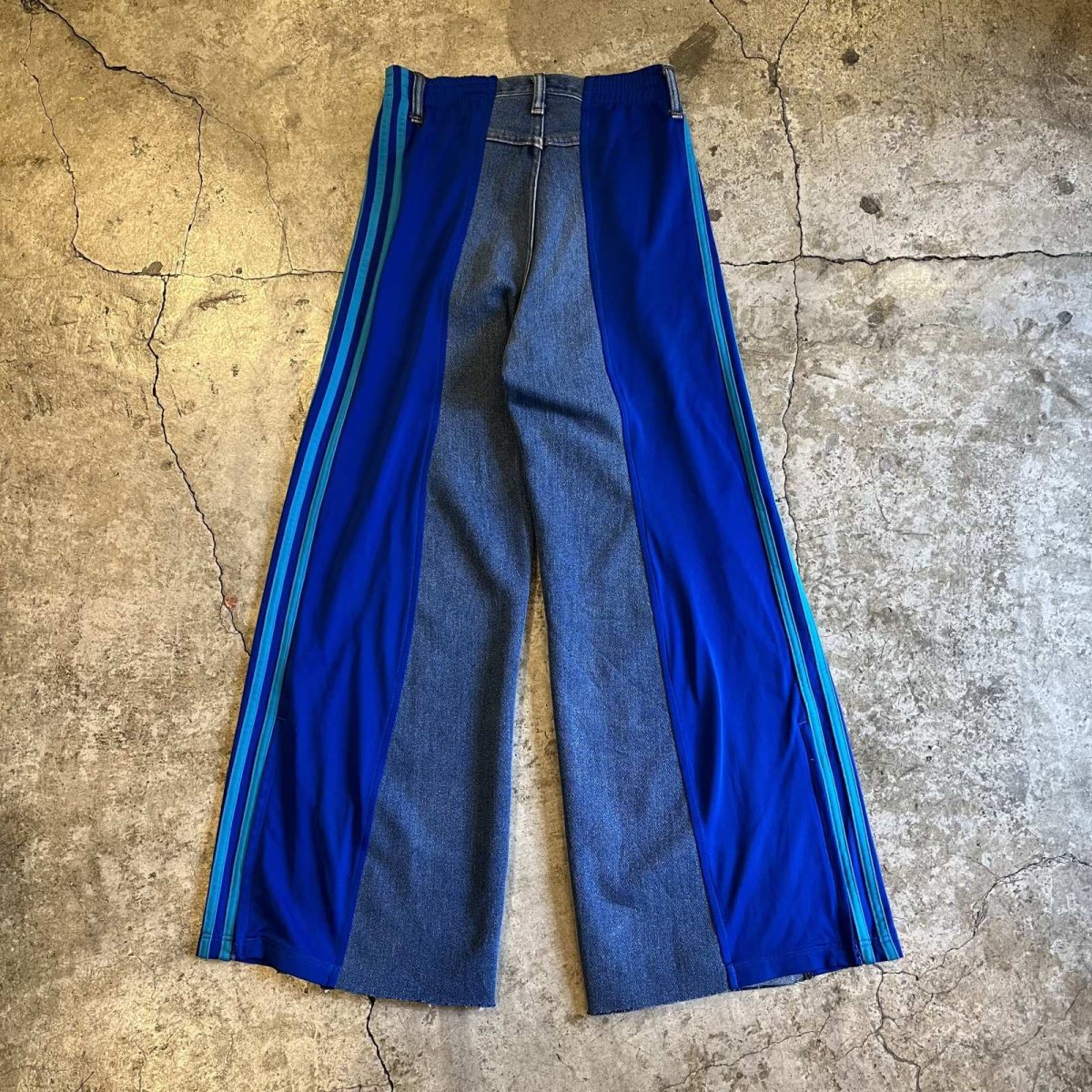 画像2: 【Wiz&Witch】"UNITED" SPORTY DENIM PANTS / OS (2)