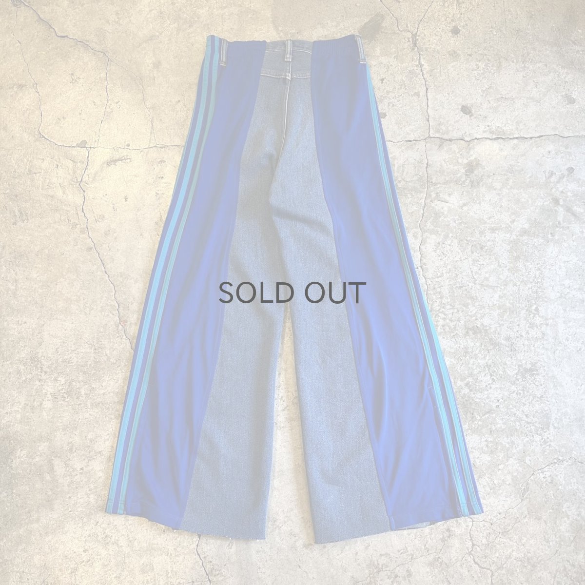 画像2: 【Wiz&Witch】"UNITED" SPORTY DENIM PANTS / OS (2)