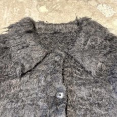 画像10: SLEEVE SWITCHED SHIRT STYLE KNIT CARDIGAN / Mens L (10)