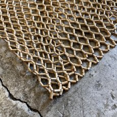 画像3: ALL OVER BAMBOO BEADS MESH DESIGN V NECK VEST / Ladies S~M (3)