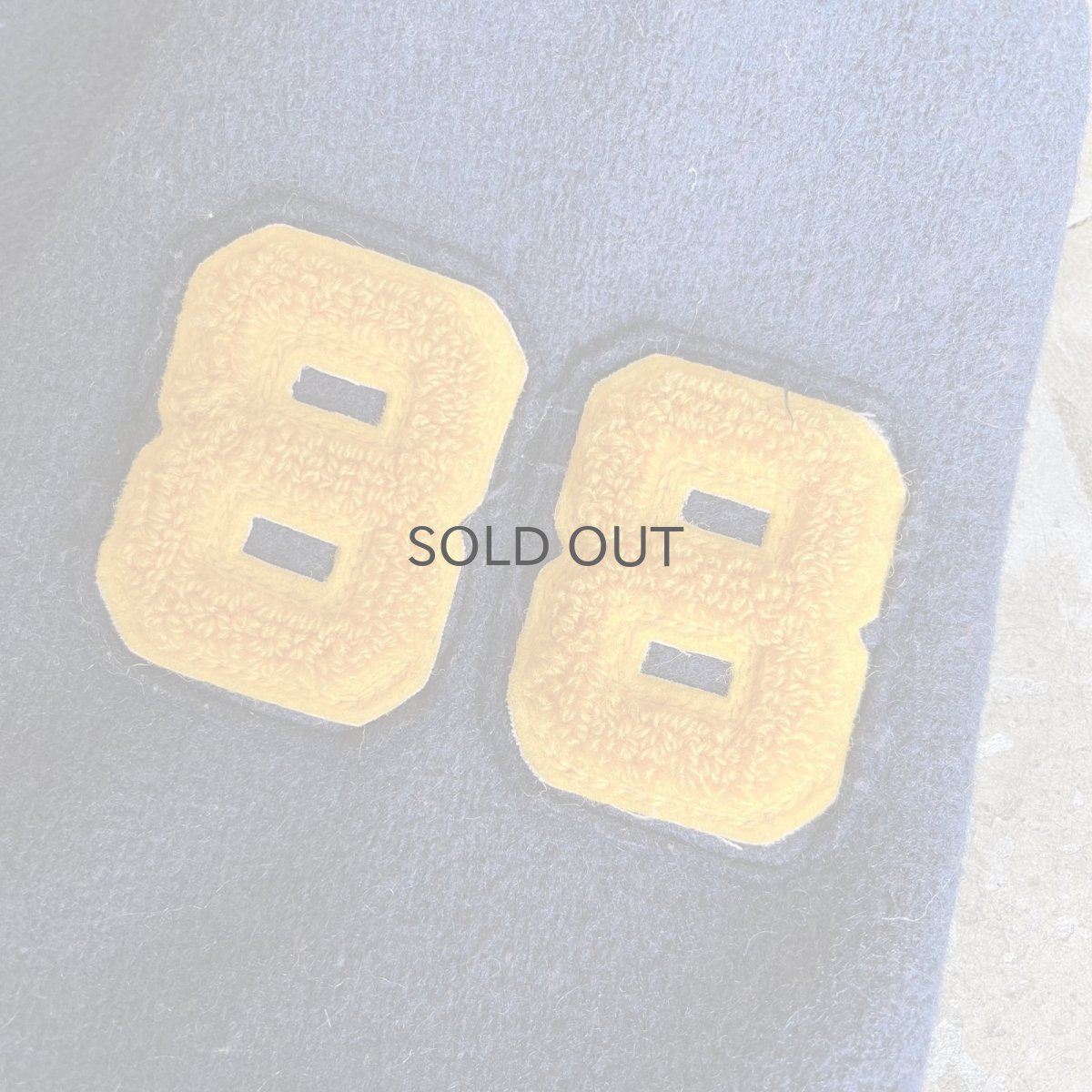 画像10: OLD EMBROIDERY POINT PATCH DESIGN AWARD JACKET / Ladoes M(L) / MADE IN USA (10)