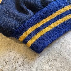 画像3: OLD EMBROIDERY POINT PATCH DESIGN AWARD JACKET / Ladoes M(L) / MADE IN USA (3)