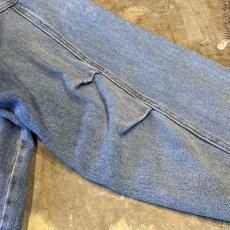 画像10: DENIM HOODIE MULTI POCKET FIREMAN JACKET / Mens S(L) (10)