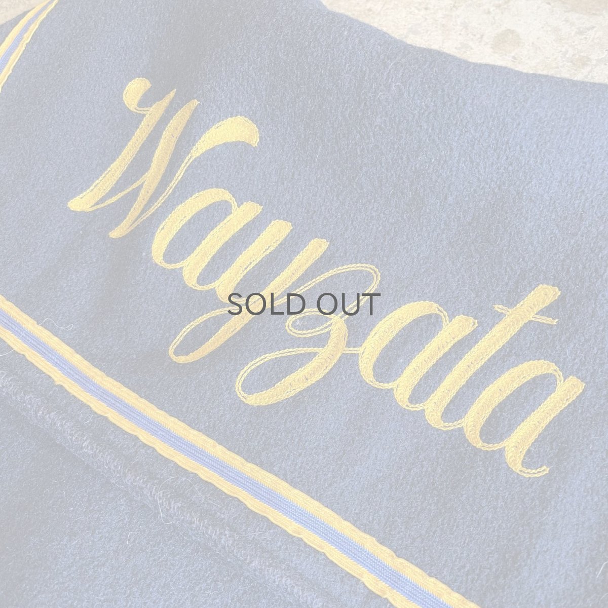 画像12: OLD EMBROIDERY POINT PATCH DESIGN AWARD JACKET / Ladoes M(L) / MADE IN USA (12)