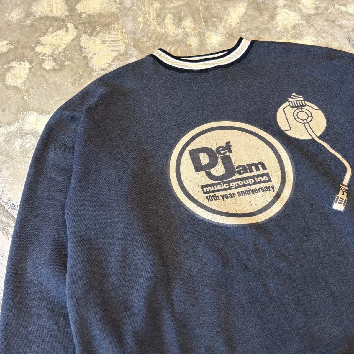 画像3: 90's "DEF JAM" FRONT ANNIVERSARY PRINTED SWEAT / Mens XL (3)