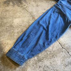 画像10: OLD DENIM FRONT POCKET DESIGN ANORAK HOODIE L/S TOPS / Ladies L~XL (10)