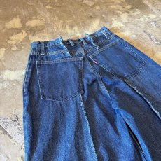 画像9: 【Wiz&Witch】"UNITED" TWINS WIDE DENIM PANTS / W31 (9)