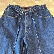 画像10: 【Wiz&Witch】"UNITED" TWINS WIDE DENIM PANTS / W31 (10)