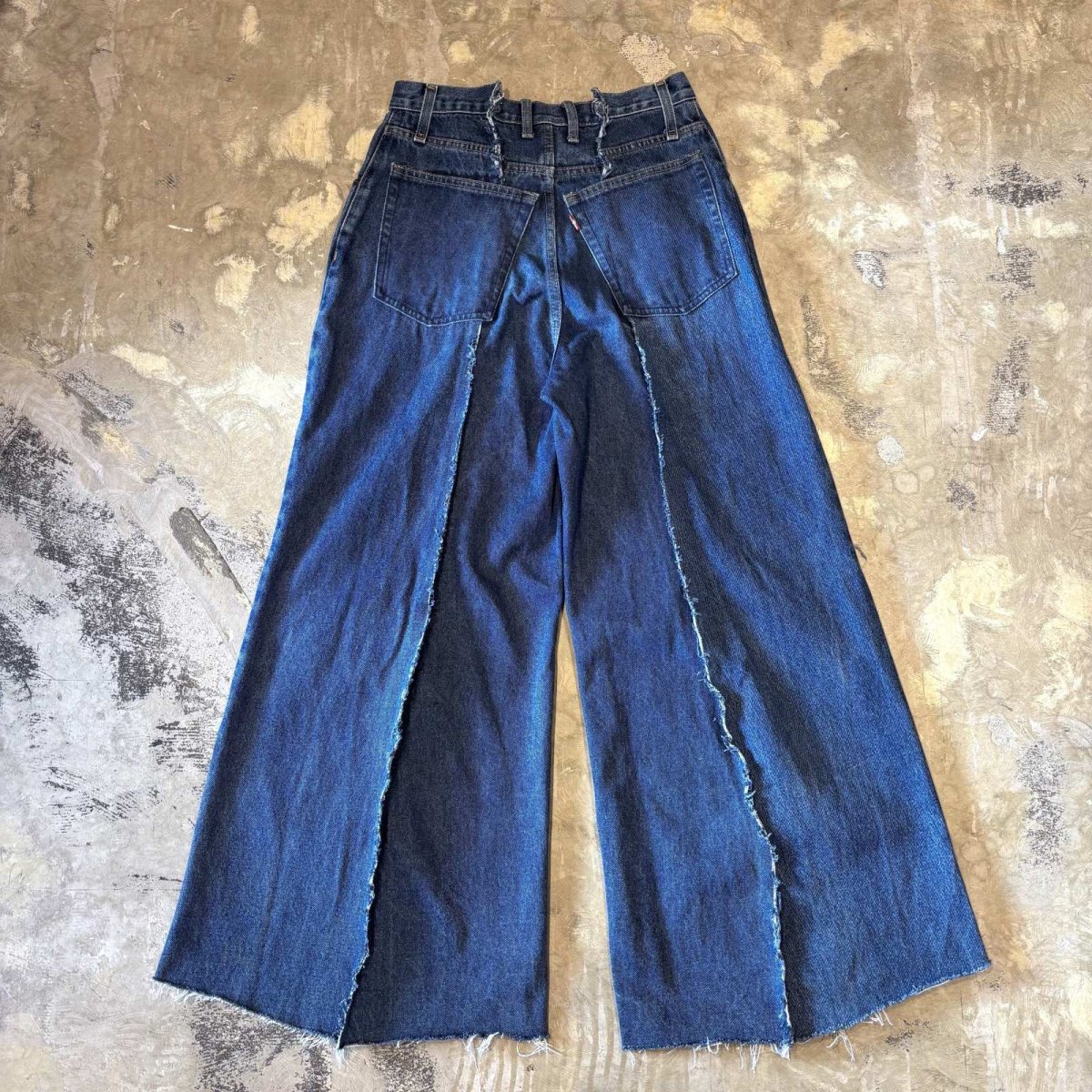 画像2: 【Wiz&Witch】"UNITED" TWINS WIDE DENIM PANTS / W31 (2)