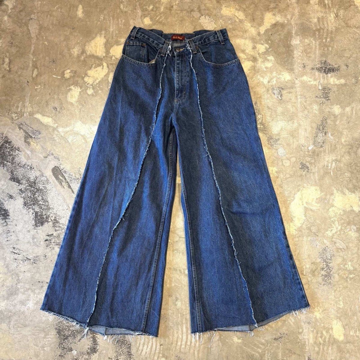 画像1: 【Wiz&Witch】"UNITED" TWINS WIDE DENIM PANTS / W31 (1)