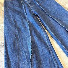 画像5: 【Wiz&Witch】"UNITED" TWINS WIDE DENIM PANTS / W31 (5)