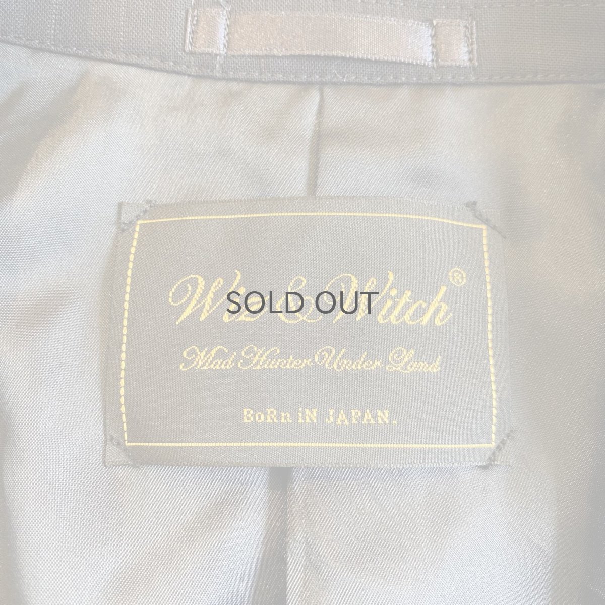 画像12: 【Wiz&Witch】"UNITED" SPORTY TAYLOR VEST / OS (12)