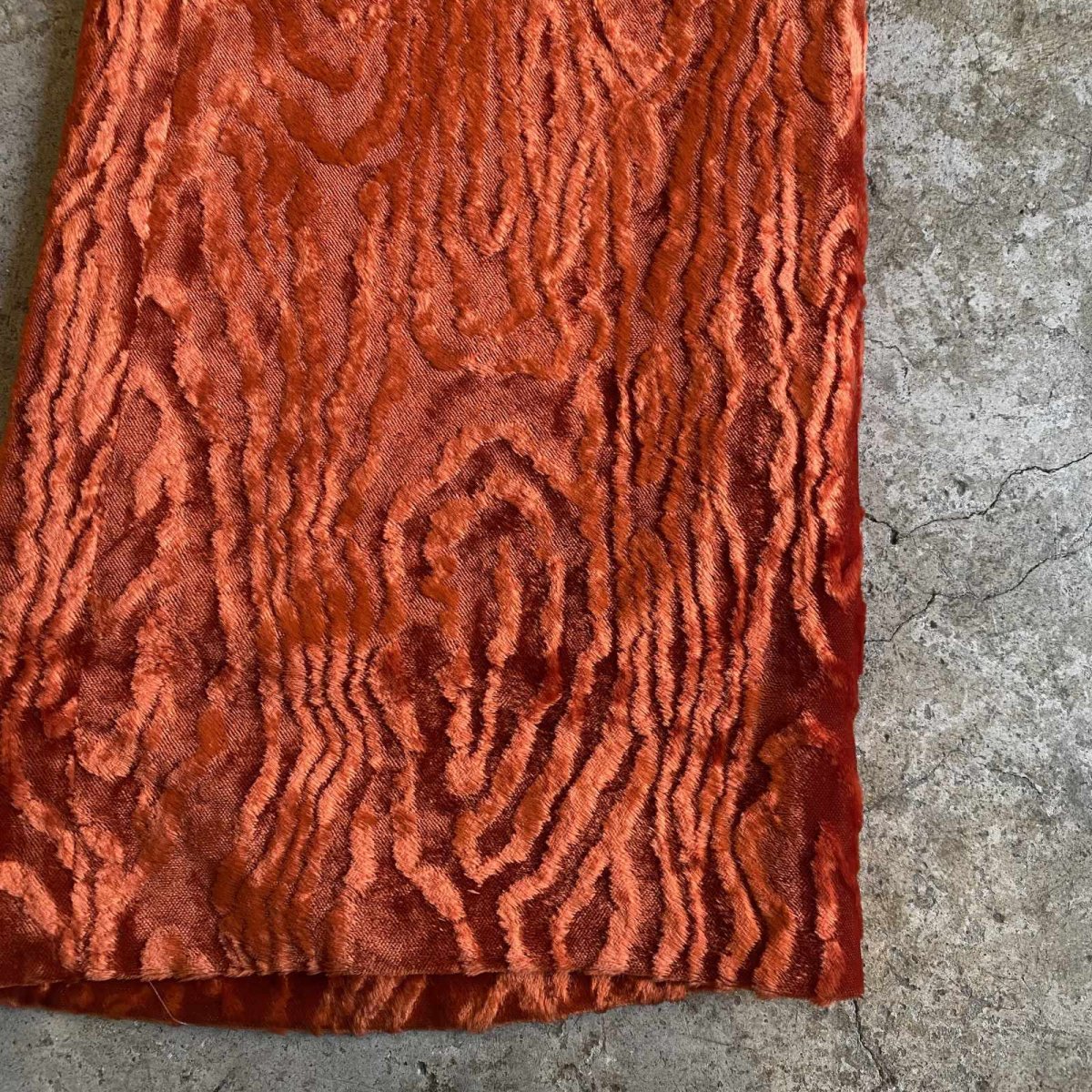 画像6: VELVET PATTERN DESIGN COLOR PANTS / W27 (6)