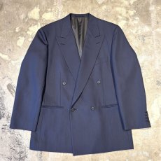 画像1: 【CALVIN KLEIN】DOUBLE BREASTED TAILORED JACKET / Mens L (1)