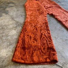 画像5: VELVET PATTERN DESIGN COLOR PANTS / W27 (5)